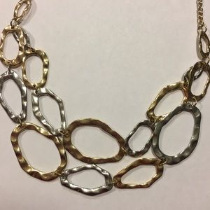 Jewelry - Silver and Gold Loop Necklace Jewelry - Silver and Gold Loop Necklace